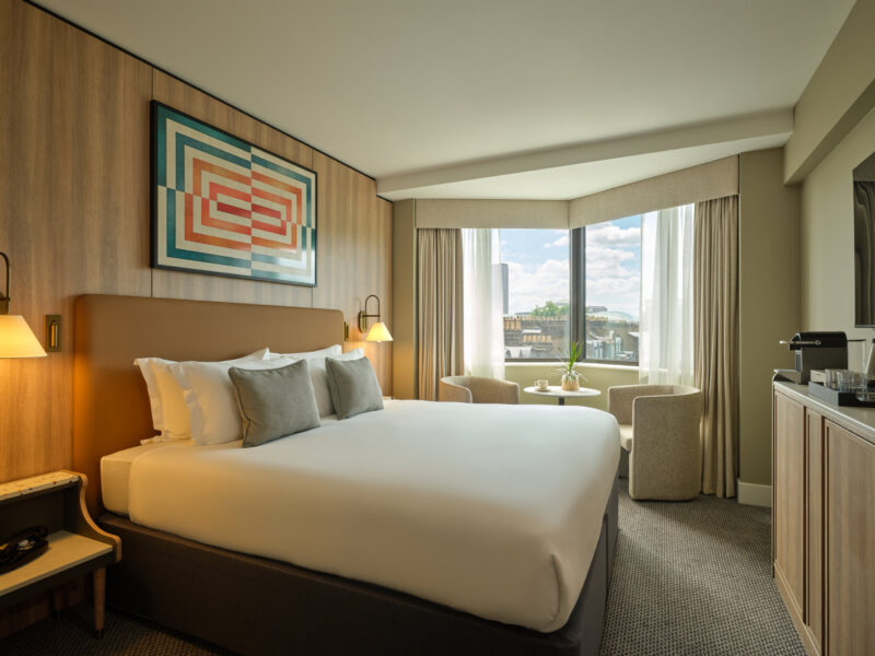 Bed detail at Imperial London Hotels