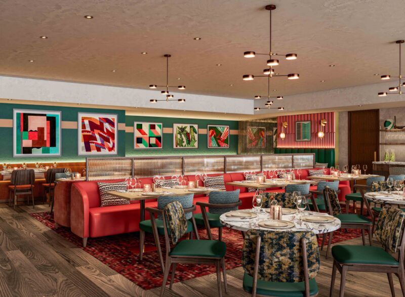 Dining area at Imperial London Hotels