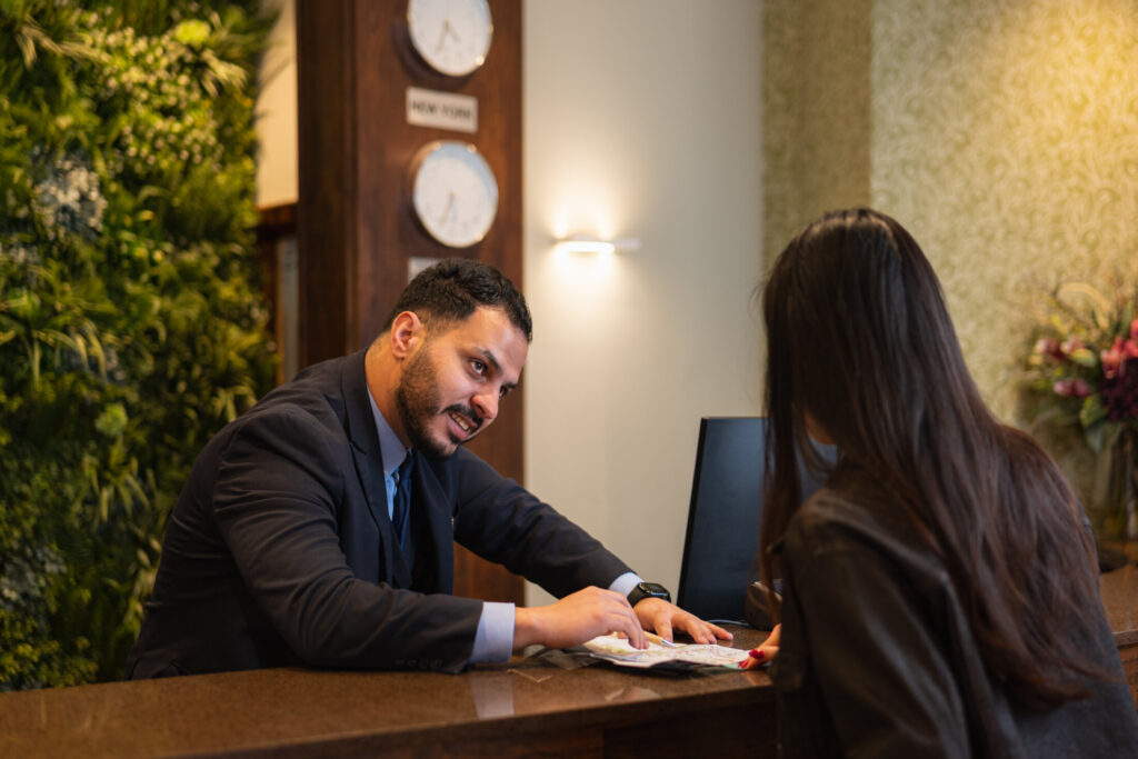 Frontdesk at The Bedford